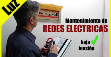 mantenimiento redes eléctricas